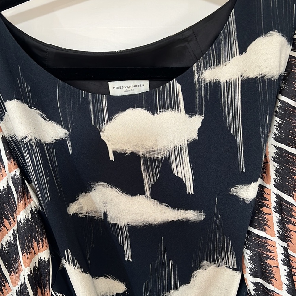 Dries Van Noten side slit and sleeve slit dress - Picture 7 of 8